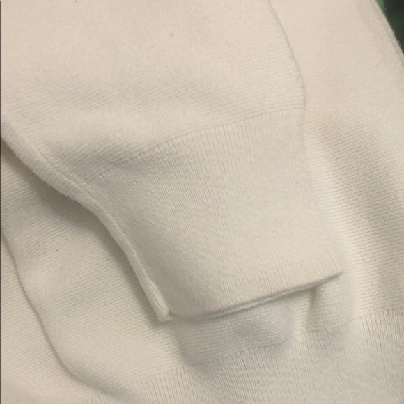 Men's Cream Sweater with Stripes - Picture 7 of 7